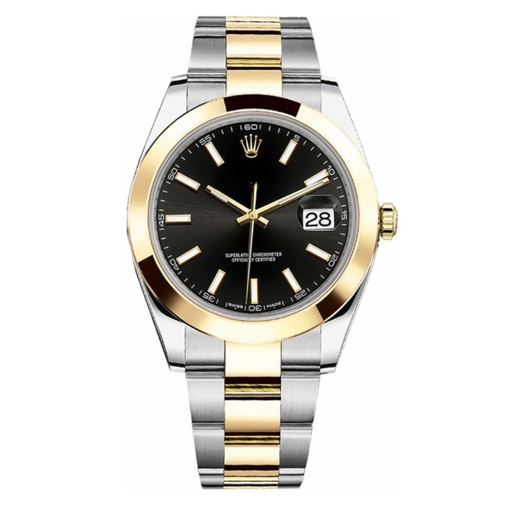 Datejust Yellow Gold Black Dial 116203