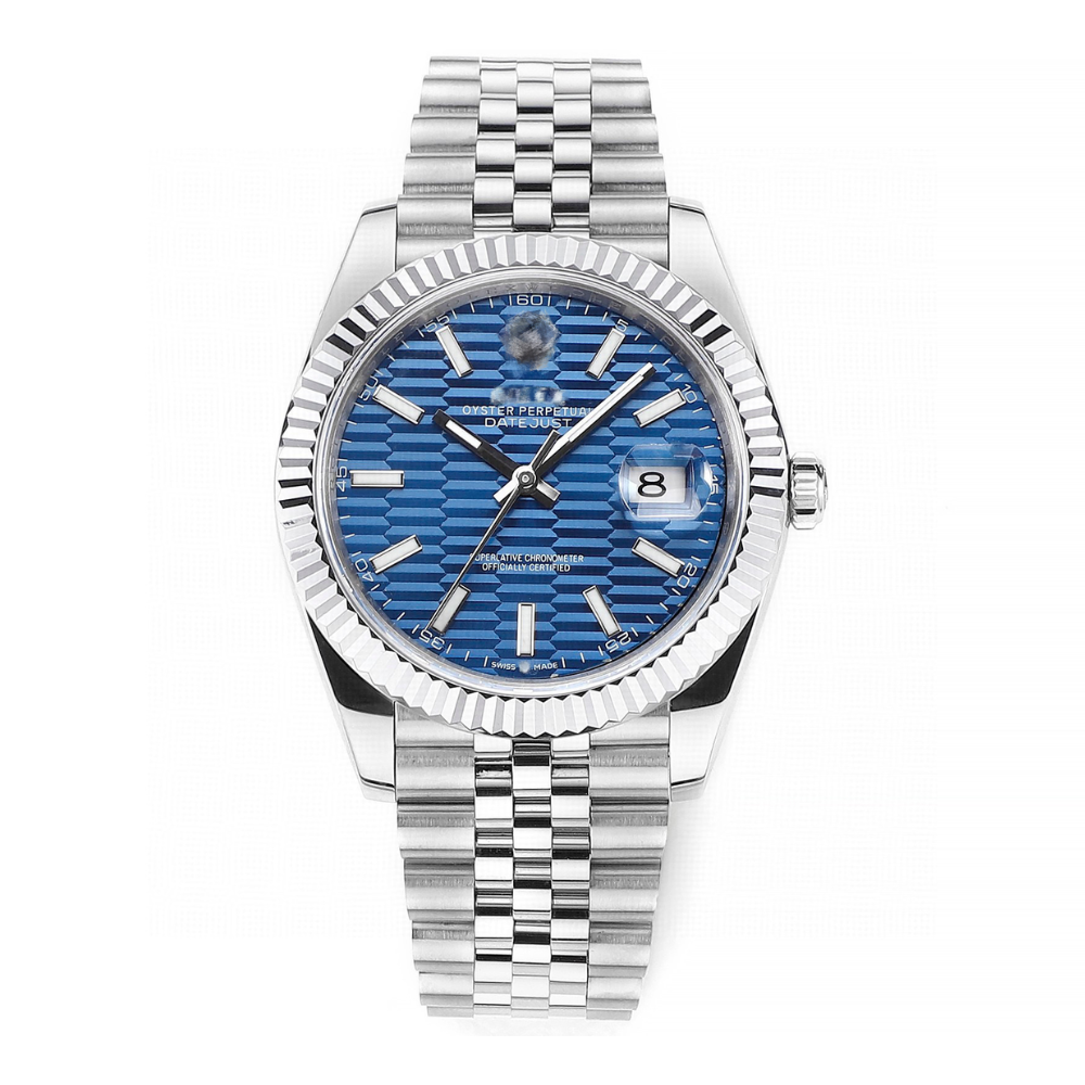 Datejust Blue Dial Oyster Bracelet 41mm 126334