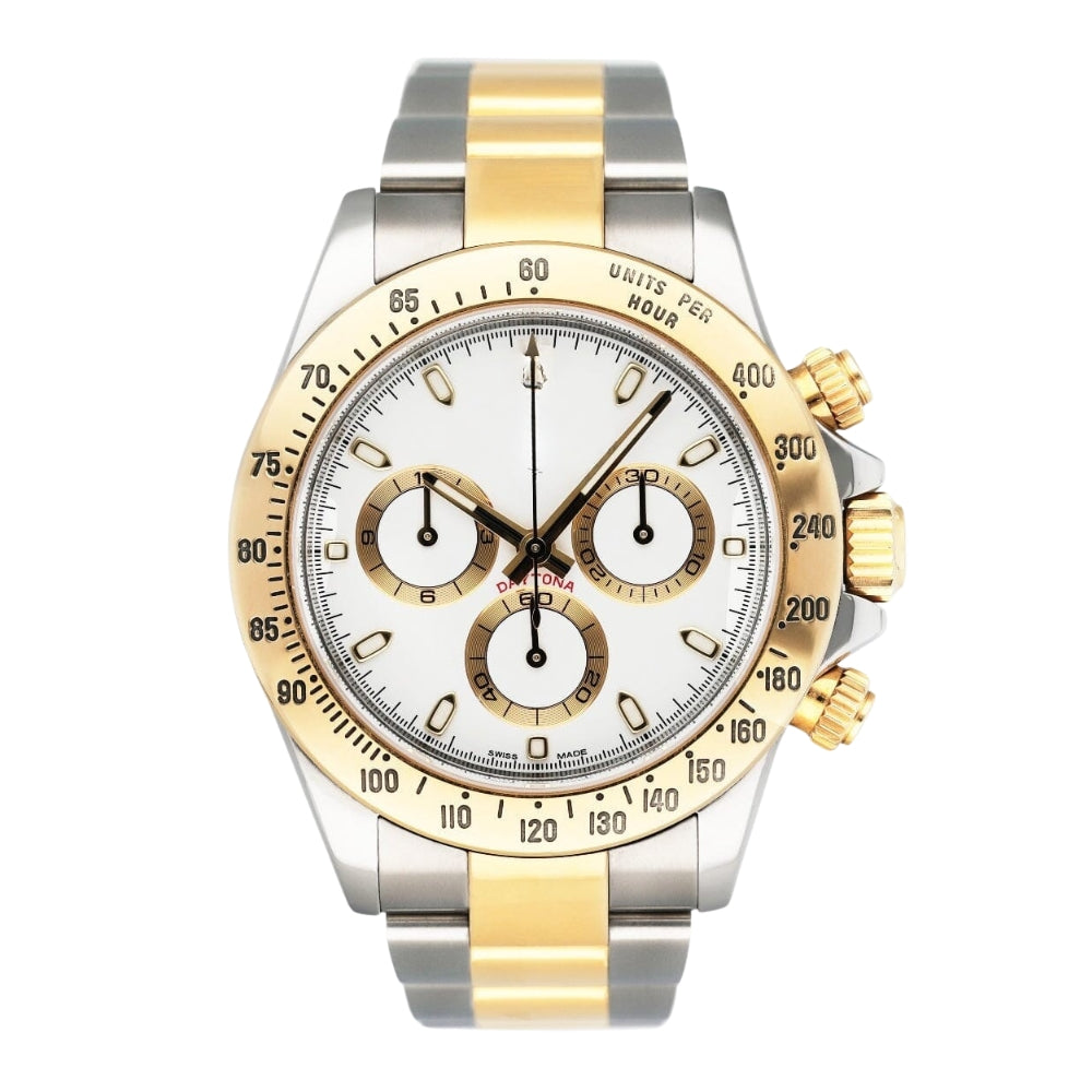 Cosmograph Daytona Two-tone 'White Dial' 40mm